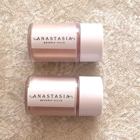 Brand New Anastasia Beverly Hills Bundle Loose Pigment & Highlighter Peach Fizz - Picture 2 of 11
